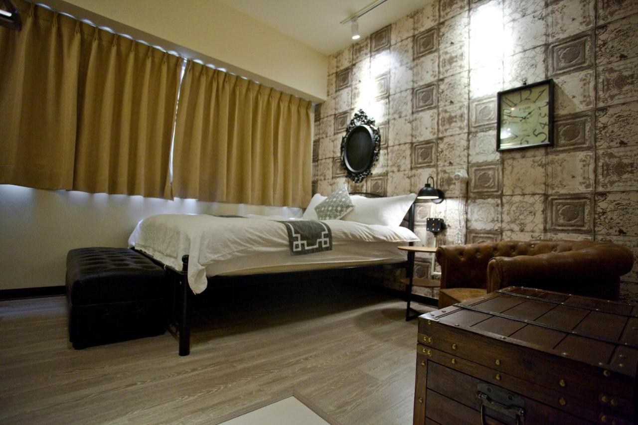 台中一中街格雷熊 Appartement Buitenkant foto