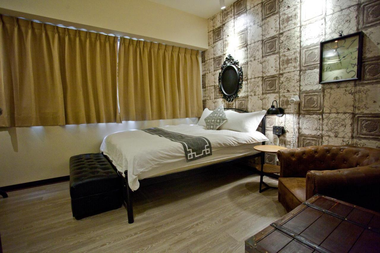台中一中街格雷熊 Appartement Buitenkant foto