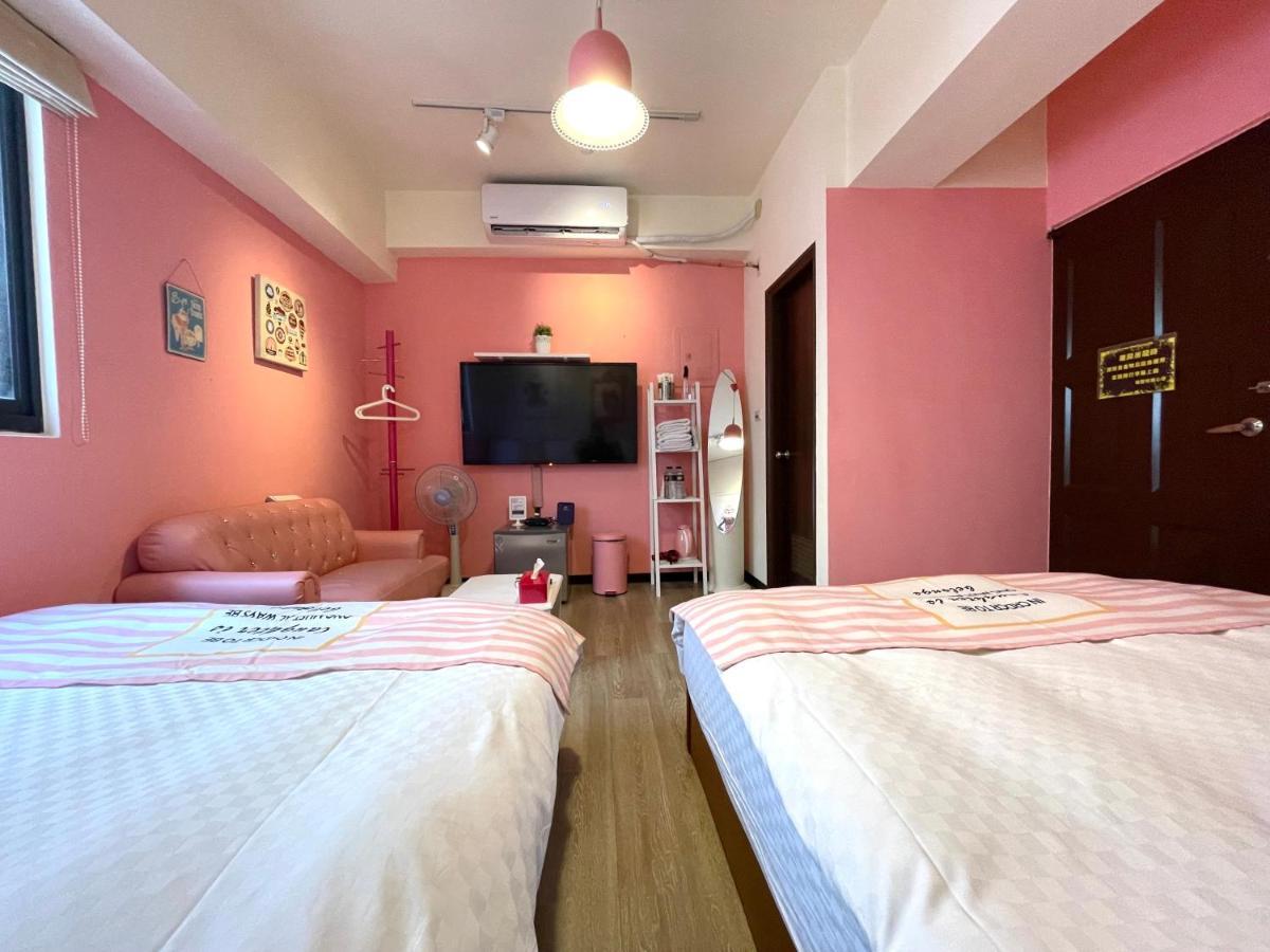 台中一中街格雷熊 Appartement Buitenkant foto