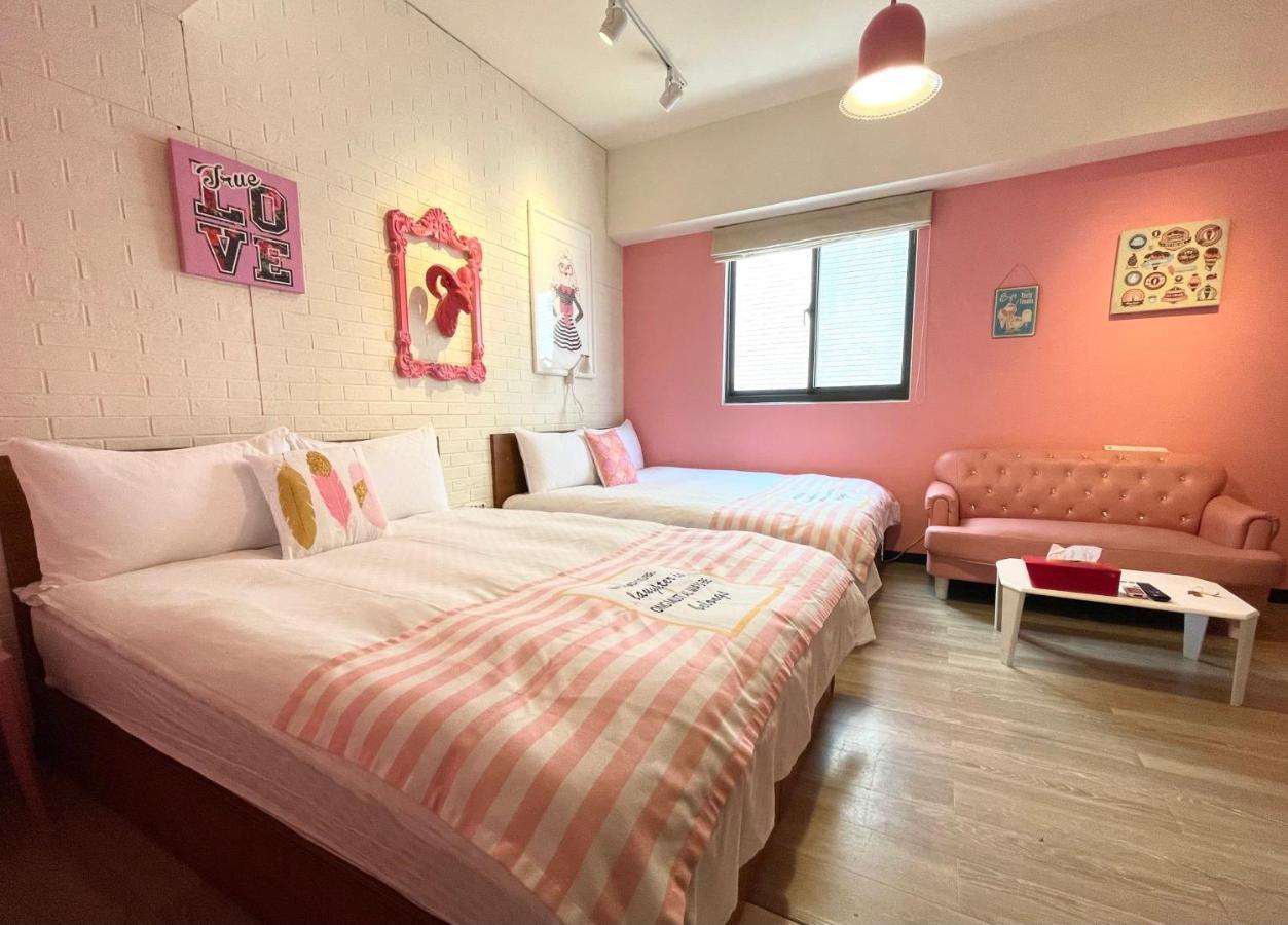 台中一中街格雷熊 Appartement Buitenkant foto