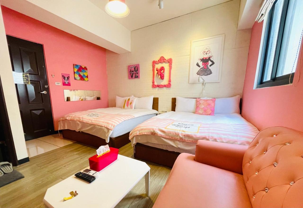 台中一中街格雷熊 Appartement Buitenkant foto