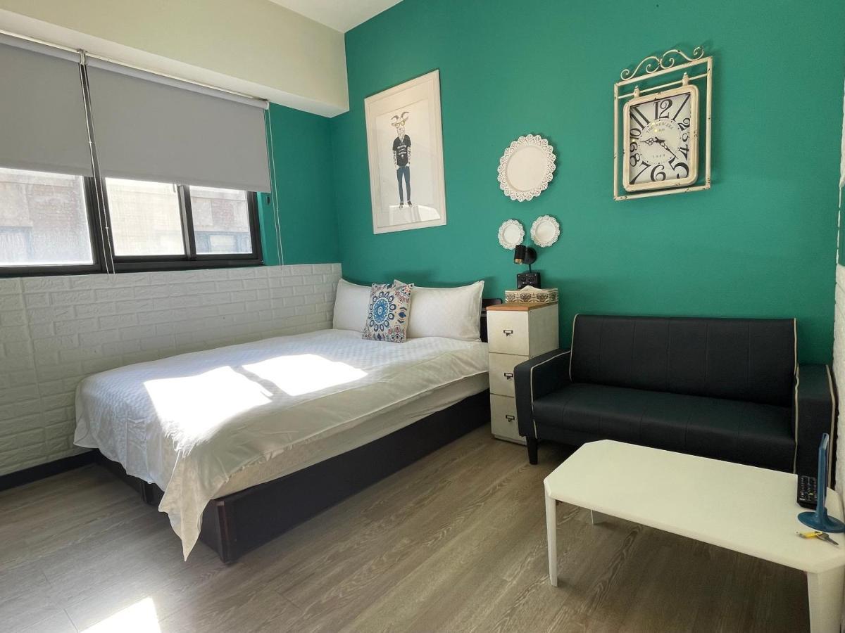 台中一中街格雷熊 Appartement Buitenkant foto