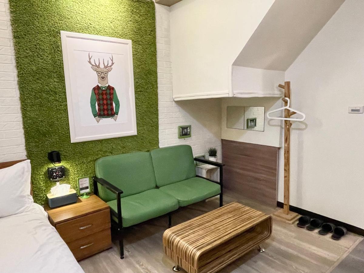 台中一中街格雷熊 Appartement Buitenkant foto