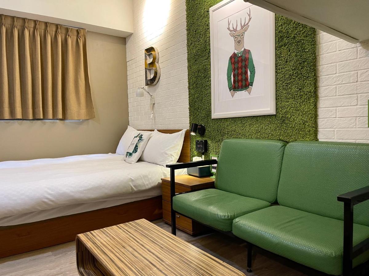 台中一中街格雷熊 Appartement Buitenkant foto