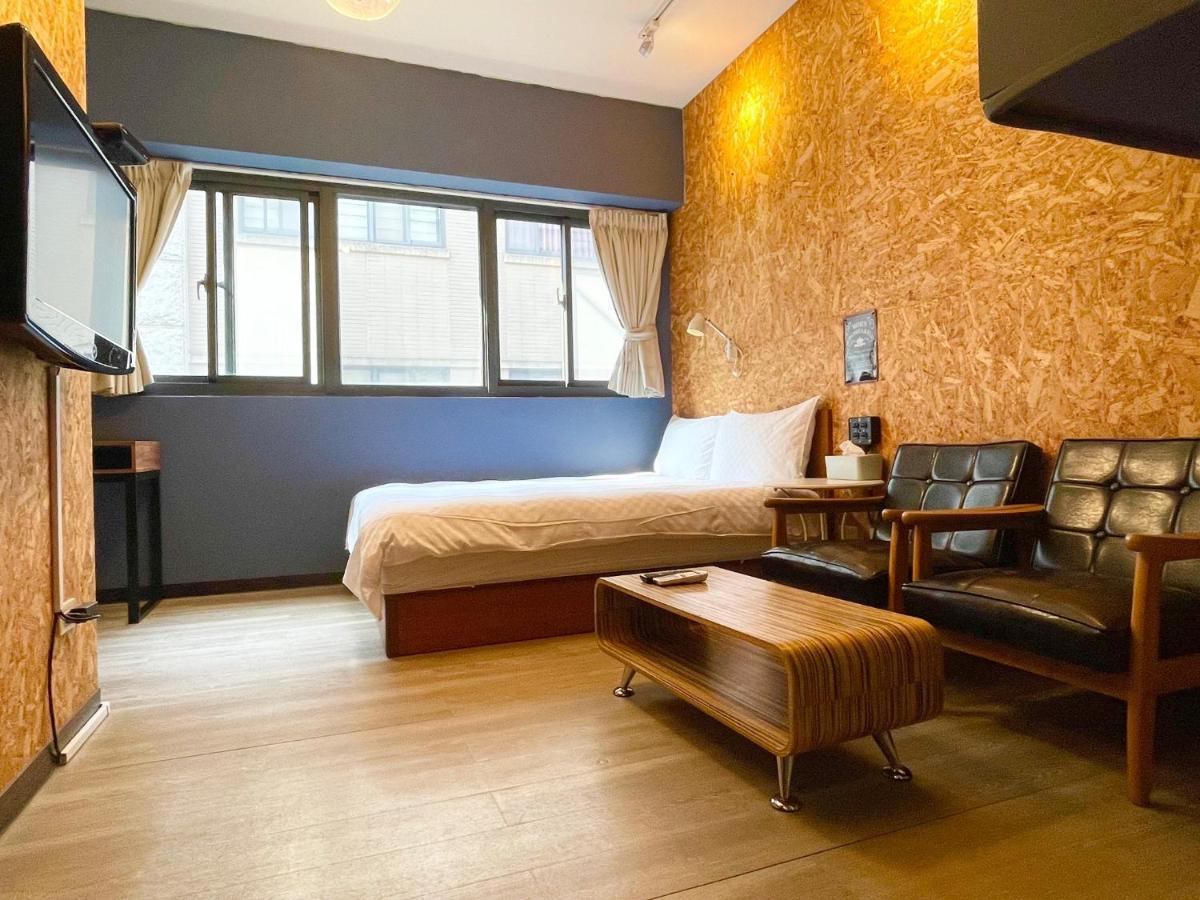 台中一中街格雷熊 Appartement Buitenkant foto
