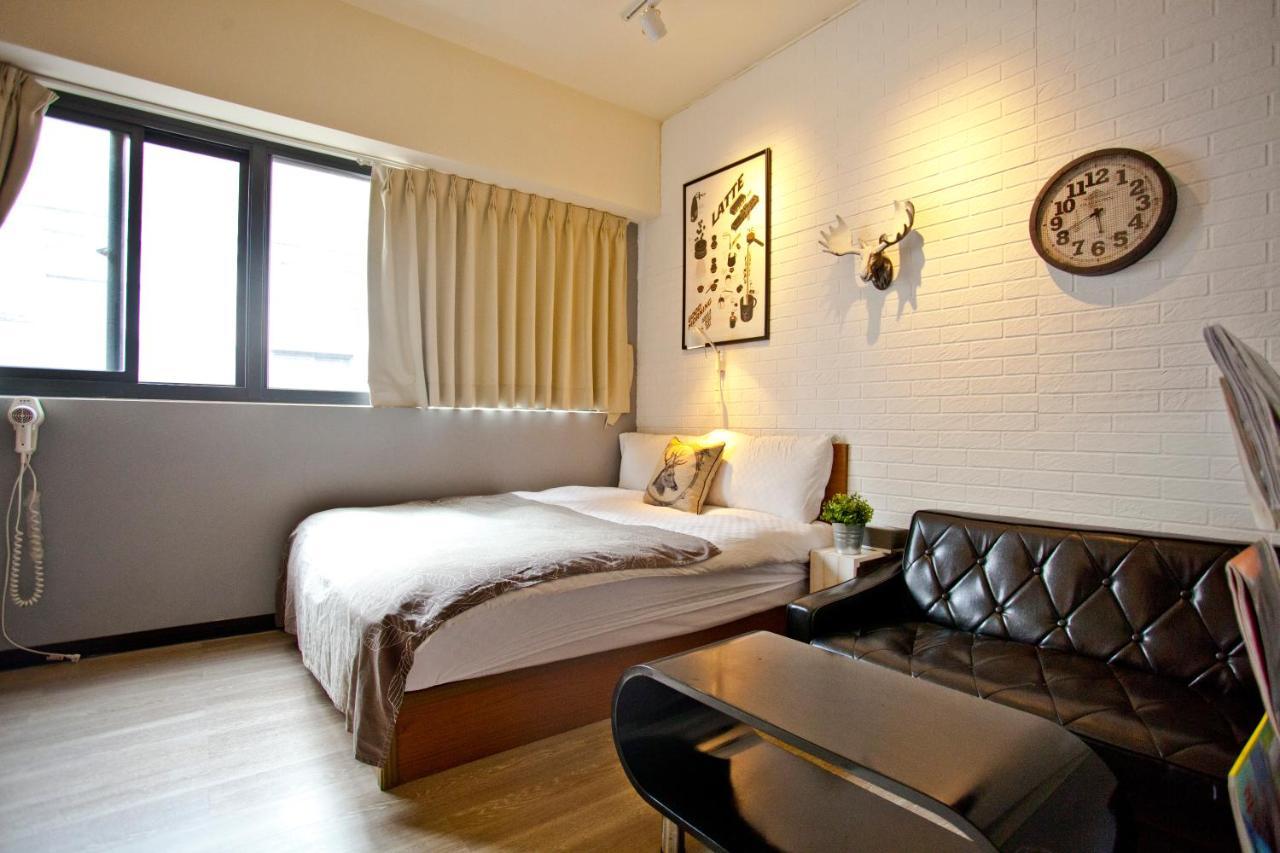 台中一中街格雷熊 Appartement Buitenkant foto